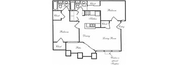 Palencia B2 Floor Plan