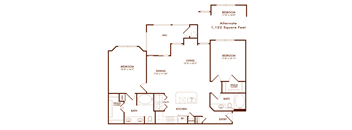 Hudson Miramont B2A Floor Plan
