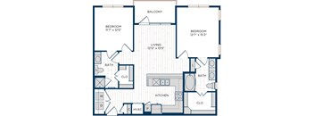 Aura Thirty2 Apartments B3 Floor Plan