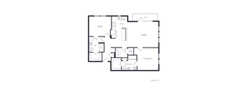 The Storey Apartment Homes B3 2D Floor Plan
