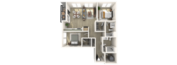Strata B3 3D Floor Plan