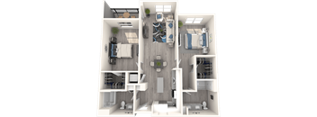 Park on First B3m 3D Floor Plan
