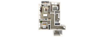 Strata B4 3D Floor Plan