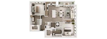 Lenox Cooper Floor Plan B6