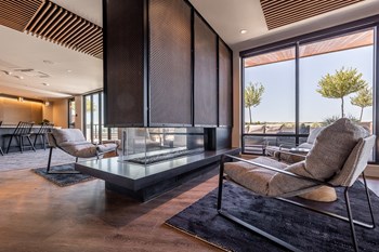 BEAM Apartments Clubhouse with Fireplace - Photo Gallery 6