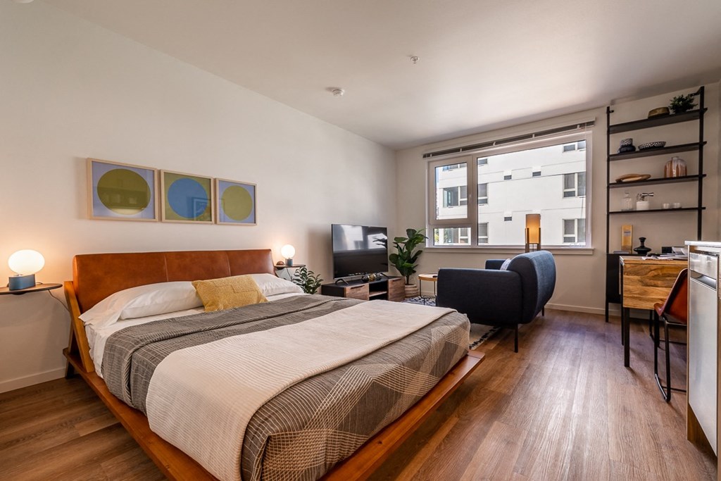 BEAM Apartments Model Bedroom