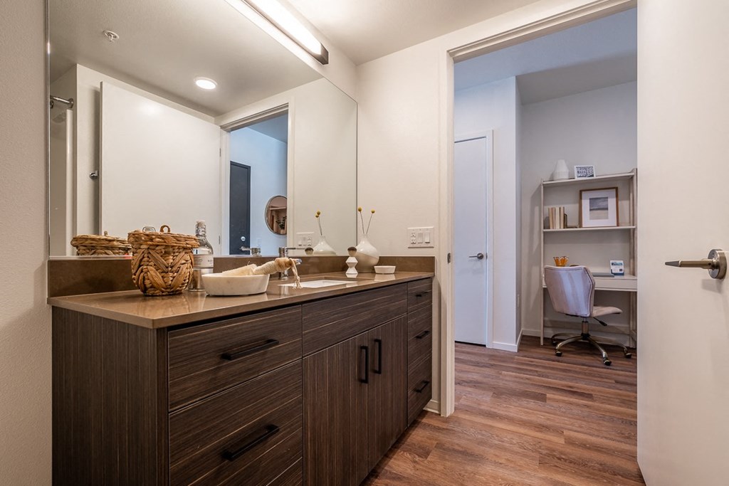 BEAM Apartments Model Bathroom