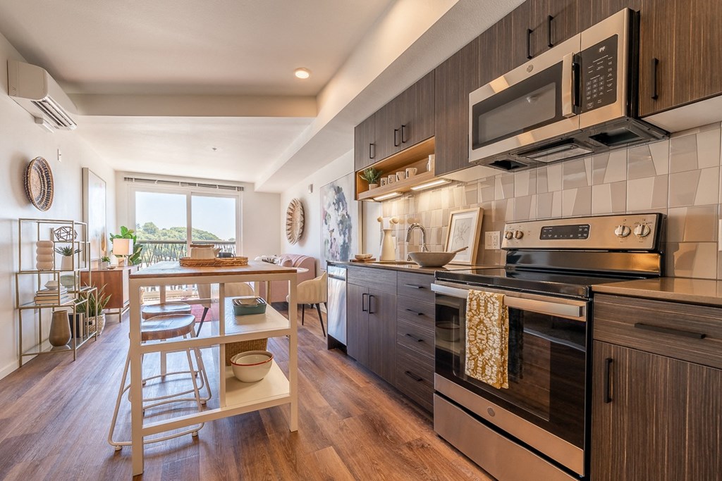 BEAM Apartments Model Kitchen