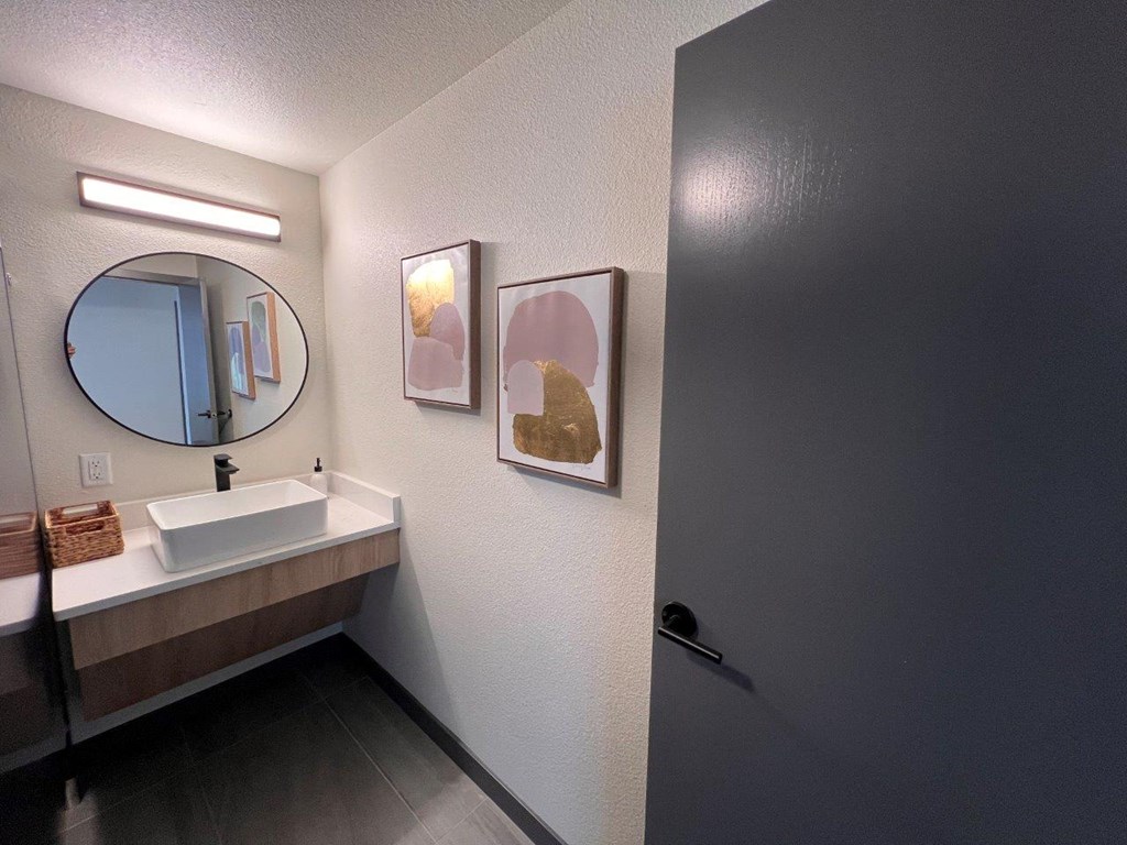 BRIX Apartments Clubhouse Bathroom