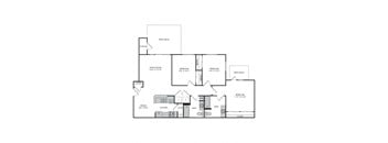 a floor plan of a house with different floor plans