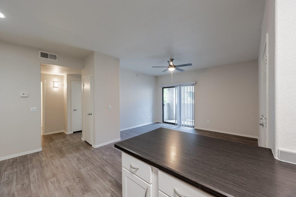 Bayside Kitchen and Living Room