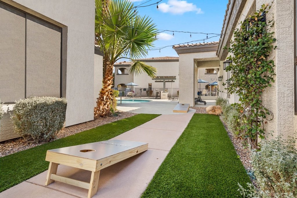 Bayside Apartments in Phoenix, Arizona Corn Hole