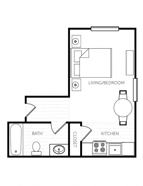 1701 12th Avenue South Studio-2 Beds Apartment for Rent - Photo Gallery 21