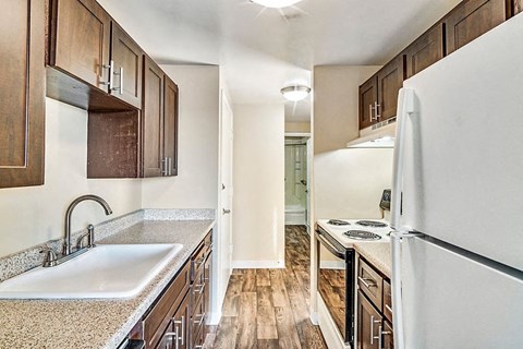 Beacon View Apartments Kitchen Sink and Counter