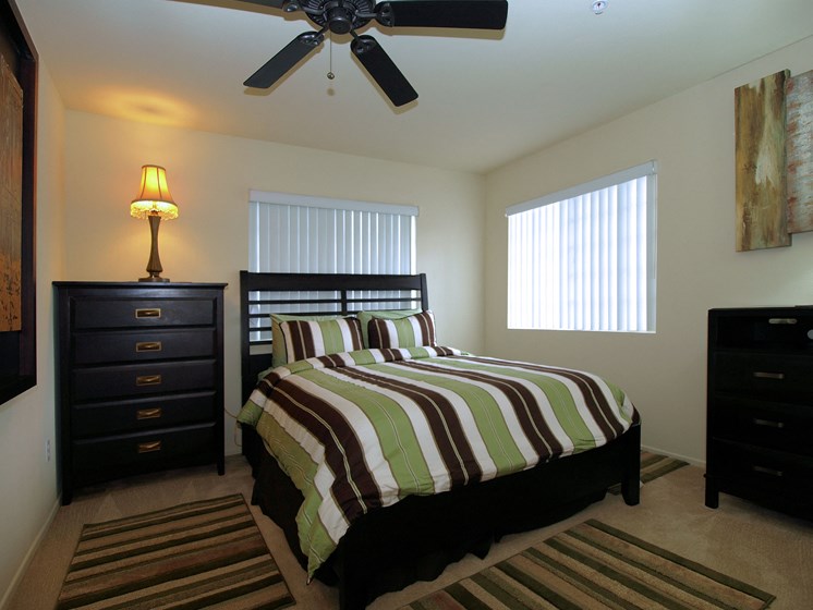 Cypress Villas Apartments Model Bedroom