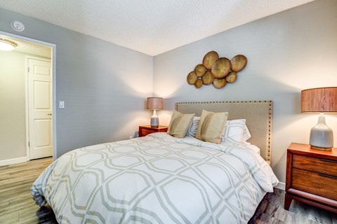 The Alexandar Apartments Model Bedroom