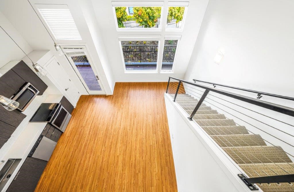 Blis Apartments Living Room and Kitchen