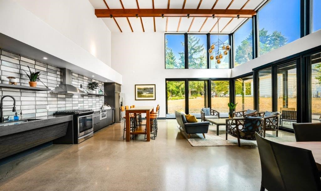 Blis Apartments Clubhouse Lounge and Kitchen