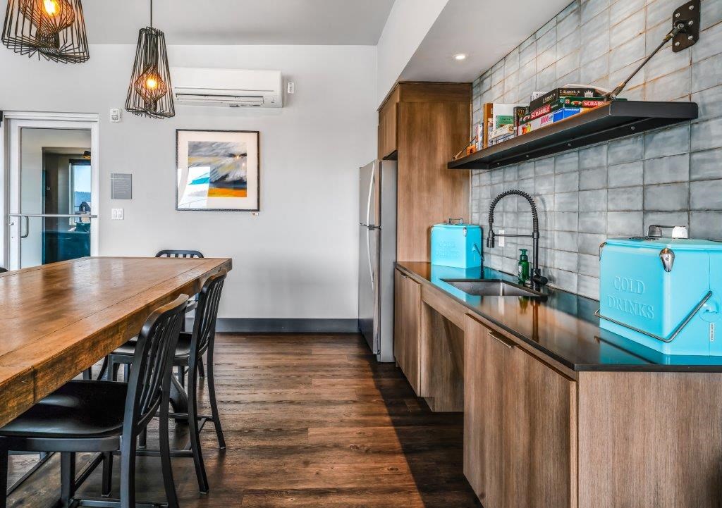 Blis Apartments Clubhouse Kitchen