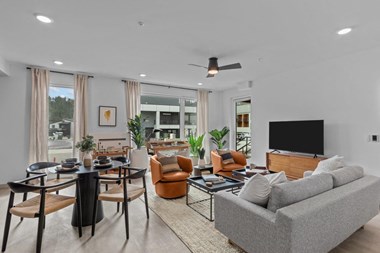 Bo Apartments Model Living Room