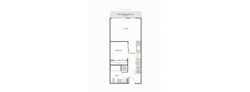 Boardwalk Apartments A10 Floor Plan