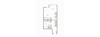 Boardwalk Apartments A7 Floor Plan