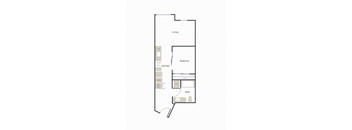 Boardwalk Apartments B5 Floor Plan