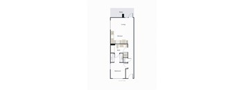 Boardwalk Apartments C10 Floor Plan