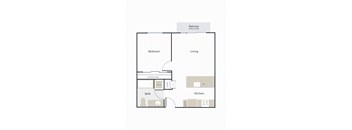 Boardwalk Apartments C4 Floor Plan