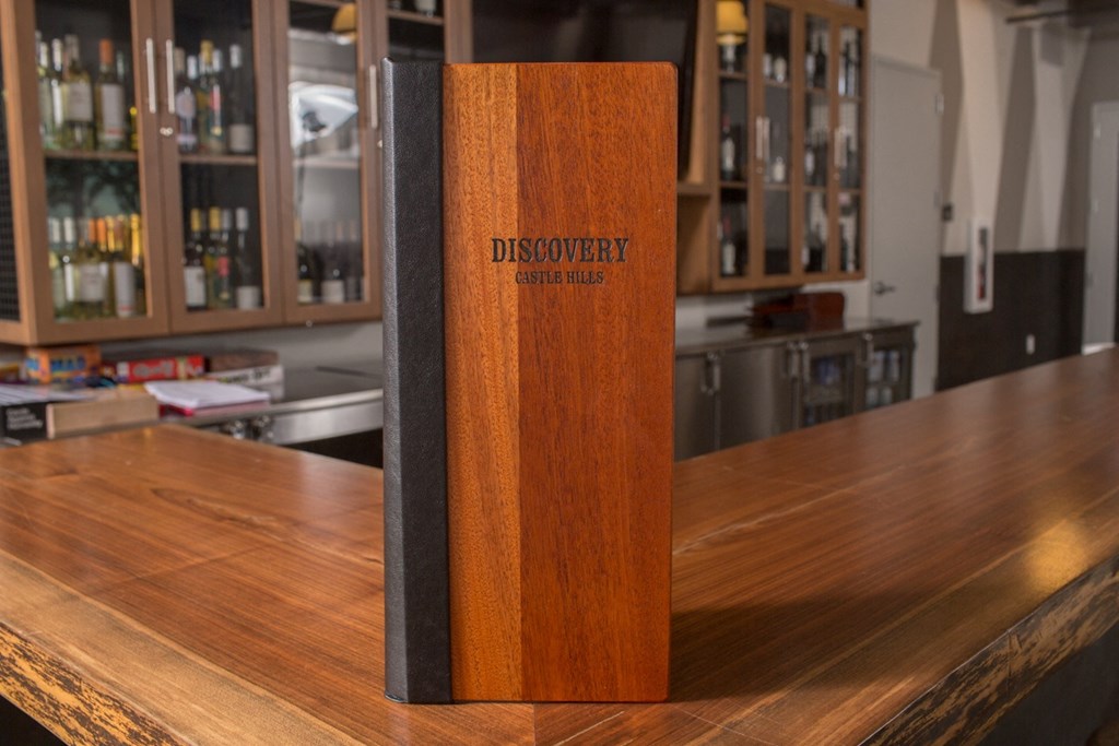 Discovery at the Realm Apartments bar