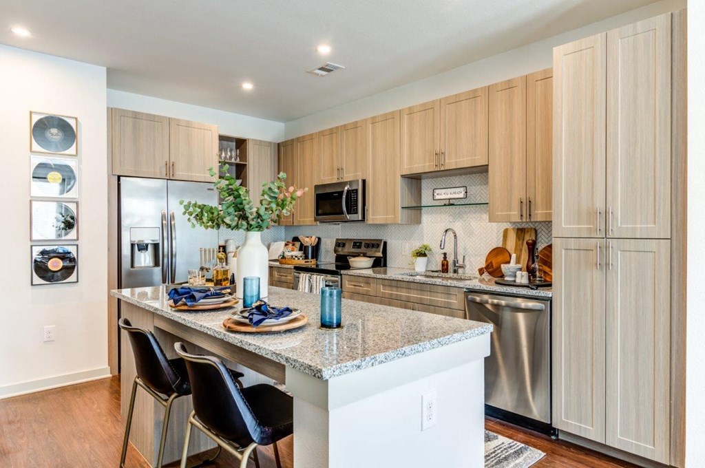 Southside Apartments Model Kitchen