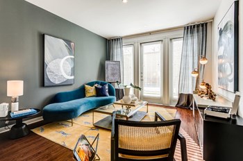 Southside Apartments Model Living Room - Photo Gallery 4