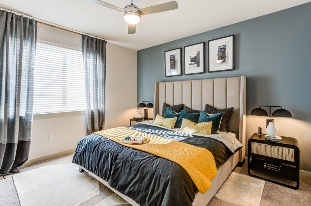 Southside Apartments Model Bedroom