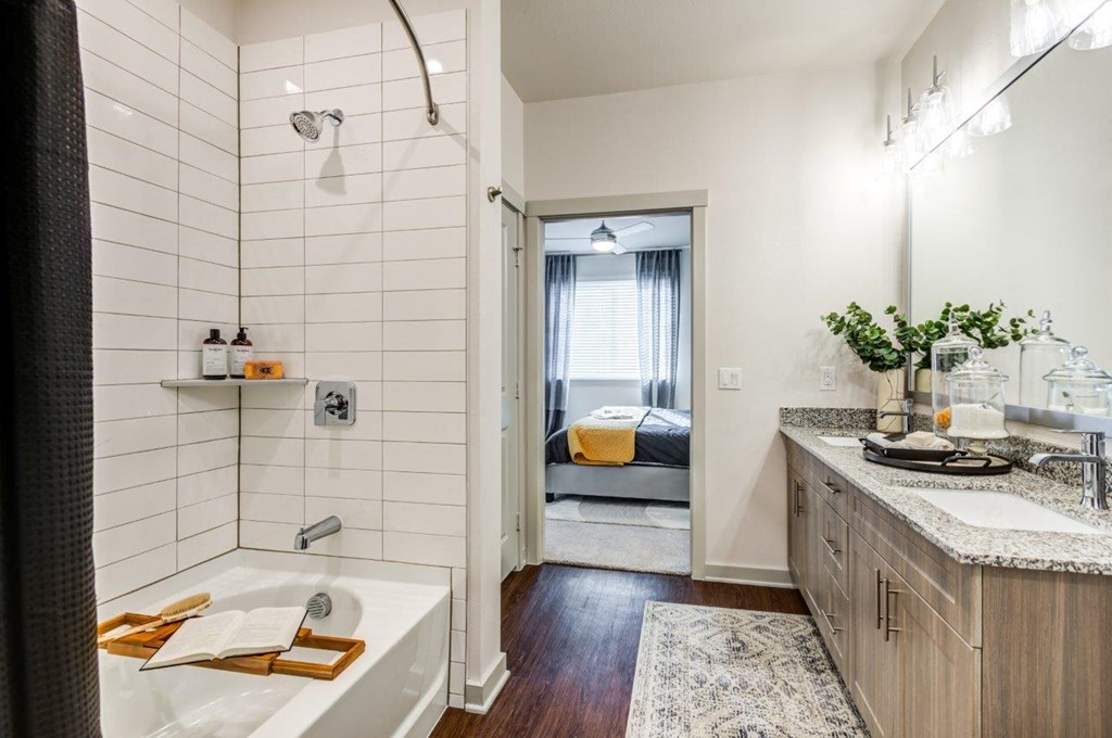 Southside Apartments Model Bathroom