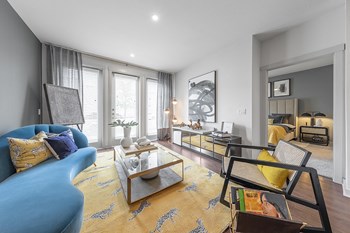 Southside Apartments Model Living Room - Photo Gallery 6