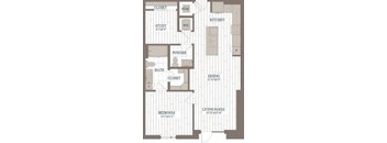 a floor plan of a house