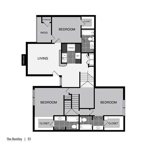 The Bentley C1 Floor Plan