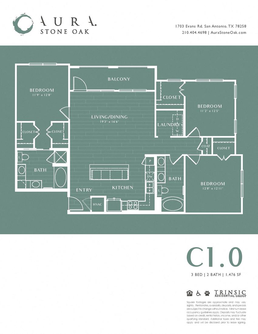C 1.0