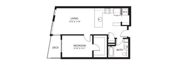 Vela Apartments C17 Floor Plan
