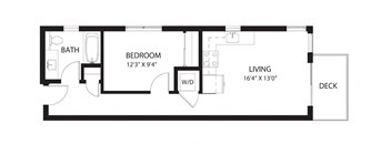 Vela Apartments C2 Floor Plan