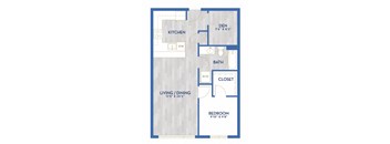 an illustration of a floor plan of a house