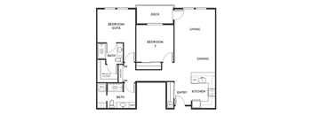 a floor plan of a home