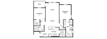 a floor plan of a home