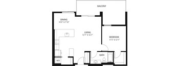 Artix Apartments C6 2D Floor Plan