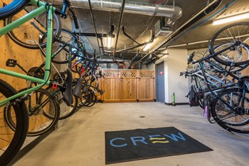 CREW Apartments  Bike Room Bike Racks - Photo Gallery 6