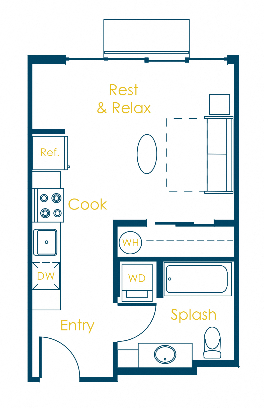 CREW Apartments London Floor Plan