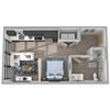 Center Steps Apartments 1x1O-7 Floor Plan