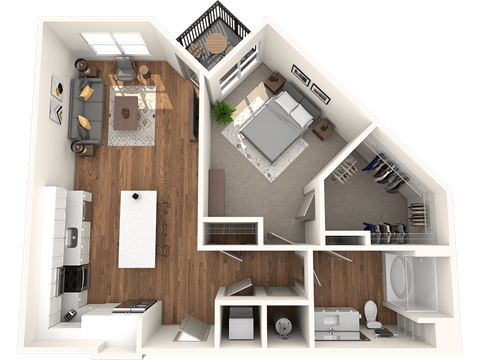 Alton Optimist Park 3D Floor Plan Calliope