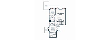 Capitol Rose Luxury Apartments in Washington, DC C1 Floor Plan