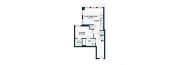 Capitol Rose Luxury Apartments in Washington, DC A7 B Floor Plan